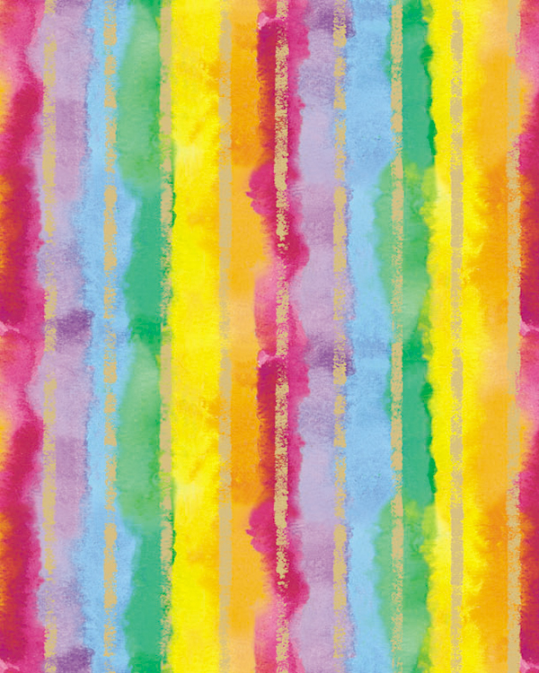Rainbow Stripe Gift Wrap